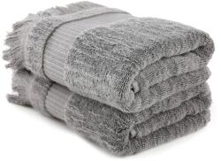  L' essential Maison Bath Towel Set (2 Pieces) Dark Grey Zeus - Dark Grey
