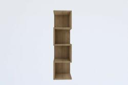  Hanah Home Bookshelf Sapphire Oak Alin - Sapphire Oak