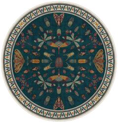 Conceptum Hypnose Carpet (120 x 120) Blue Kece-Fr65
