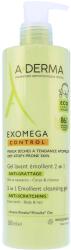 A-DERMA Exomega Control gel de spălat hidratant 2 în 1 500 ml