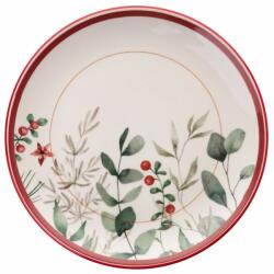  Hermia Service Plate Set (6 Pieces) Multicolor Xmas Cherry