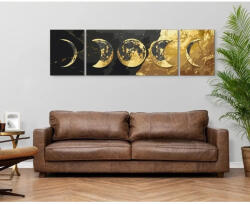 Origami Pictura pe numere (culori acrilice metalizate) 40x150 cm Fazele Lunii LW7000 (LW7000) Carte de colorat
