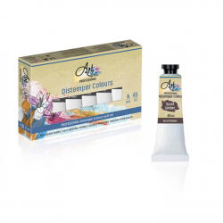 Artline Tempera Art, BURNT UMBER, 45ml, 6 buc/set - ARTLINE (ART038)