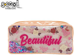 S-Cool Penar borseta paiete, 1 fermoar, BEAUTIFUL, 22x11x5.5 cm - S-COOL (SC3045) Penar
