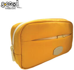 S-Cool Penar borseta Urban, 2 fermoare, YELLOW, 21x4x10.5 cm - S-COOL (SC2887) Penar