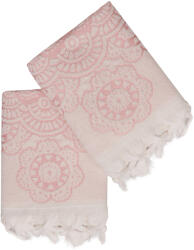  L' essentiel Maison Hand Towel Set (2 Pieces) Ecru Pink Marcello - Pink (321SHS2201)