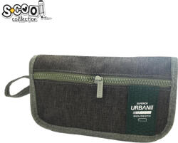 S-Cool Penar borseta Urban, 2 fermoare, GREEN, 22.5x7x12 cm - S-COOL (SC2871) Penar