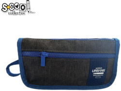 S-Cool Penar borseta Urban, 2 fermoare, BLUE, 22.5x7x12 cm - S-COOL (SC2867) Penar
