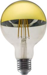 Diolamp arany fejtükrös izzó, G95 8 W / 230 V / E27 / 2700 K / 900 lm / 180° (PALA958WWDIMG)