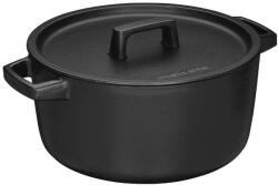 Fiskars Cratita din fonta cu capac Fiskars Folken 1075698, 4L, Negru (1075698)