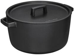 Fiskars Cratita din fonta Fiskars Folken 1075697 6L emailata, pentru toate tipurile de plite, Negru (1075697)