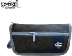 S-Cool Penar borseta Urban, 2 fermoare, LIGHT BLUE, 22.5x7x12 cm - S-COOL (SC2872) Penar