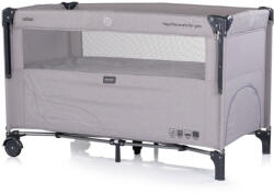  Chipolino Relax multifunkciós utazóágy - platinum linen - pepita