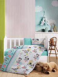  L' essential Maison Ranforce Baby Quilt Cover Set Mint White Pink Black Dalmaçyalı v2 - Mint