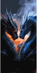 Origami Pictura pe numere 40x80 cm LW5167 (LW5167) Carte de colorat