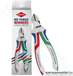 KNIPEX Limitált foci VB 2026 Oldalcsípő fogó, 160mm (70 02 160 S8) (7002160S8) (7002160S8)