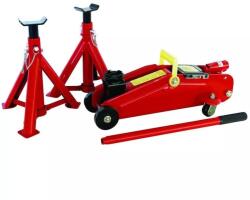 Carpoint hidraulikus krokodilemelő és 2db bak - 2000 kg
