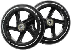 MASTER Náhradní kolečka na koloběžky MASTER 145 mm, černé (MAS-S115-black)
