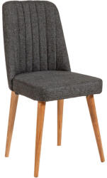 Hanah Home Chair Atlantic Pine Anthracite Vina Sandalye Anthracite, Atlantic (869VEL5108)