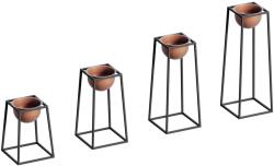 Aberto Design Dekoratív kaspó Fekete Réz GED-018-B