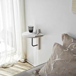  Hanah Home Wall Shelf Black White Reve - Black, White
