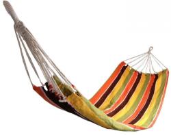 SEDCO Houpací síť Sedco bez výztuhy 200×80 cm zelená/červená (541012CEZL)