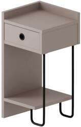  Hanah Home Nightstand Light Mocha Sirius Left - Mocha (776HMS3432)