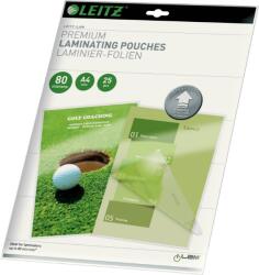 Leitz A4 egyedi laminálási technológiával, 80 mikron - 25db (74790000)