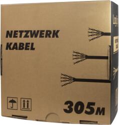 LogiLink Cablu retea Logilink CPV0036 U/UTP, Cat. 6, 305 m, Grey (CPV0036)