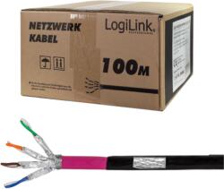LogiLink Cablu retea Logilink CPV0082 S/FTP Outdoor, Cat. 7, 100 m, Black (CPV0082)