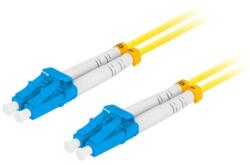 Lanberg Patch Cord Fibra Optica Lanberg FO-LULU-SD11-0020-YE, Single-Mode, Duplex LC/UPC - Duplex LC/UPC, 2 m, Yellow (FO-LULU-SD11-0020-YE)