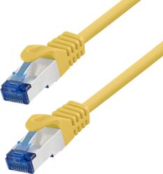 LogiLink Patch Cord Logilink C6A047S, S/FTP, Cat. 6a, 1.5 m, Yellow (C6A047S)