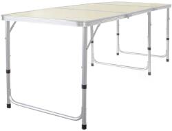Verk 14470 összecsukható kempingasztal, 180×60 cm, bézs