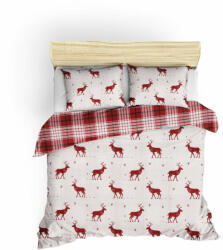  L' essentiel Maison Double Quilt Cover Set Claret Red White Geyik - Claret Red (143EPJ4251)