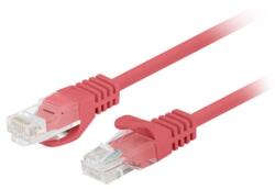 Lanberg Patch Cord Lanberg PCU6-20CC-0025-R, U/UTP, Cat. 6, 0.25 m, Red, 10 bucati (PCU6-20CC-0025-R)