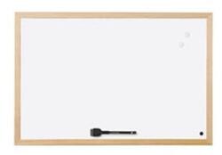 Bi-Office 30x40cm магнитна дъска с дървена рамка P8110-0140 (P8110-0140)