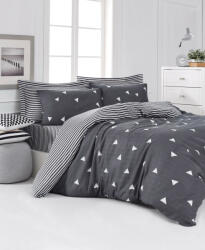  L' essentiel Maison Double Quilt Cover Set Grey White Üçgen - Grey