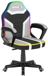 Huzaro Scaun Gaming huzaro Scaun gaming copii Huzaro, Ranger 1.0 RGB, Ergonomic, Gri/Negru (HZ-RANGER 1.0 RGB)