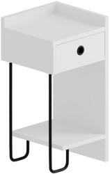  Hanah Home Nightstand White Sirius Right - White (776HMS3438)