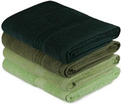  L' essentiel Maison Bath Towel Set (4 Pieces) Light Green Olive Green Green Dark Green Rainbow - Green (317HBY1412)