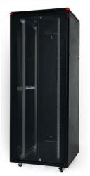Gunko ELGP 42U 800х1200 мм. , 19" Сървърен шкаф със стъклена врата, черен (ELGP42U8012BL221)