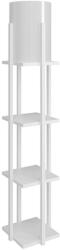 Opviq Floor Lamp White Natural Nora SMK (390FLH1147)