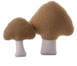 Aberto Design Cushion Set (2 Pieces) Brown White Mushroom Set