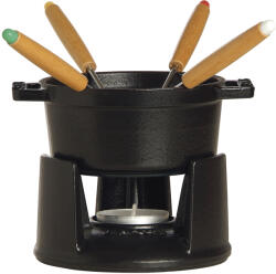 Staub Комплект за шоколадово фондю черен Staub (ST1400423)