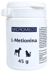 MICROMED Vet Micromed L-Metionina: 45g, supliment urinar pentru cini i pisici