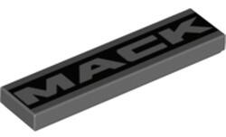 LEGO® Placă 1 X 4 cu inscripţia MACK (6217390)