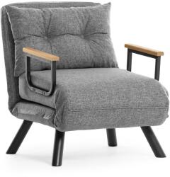  Atelier Del Sofa 1 személyes kanapéágy világosszürke Sando Single - világosszürke
