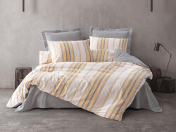  L' essential Maison Single Quilt Cover Set Yellow Grey White Tribus - Yellow