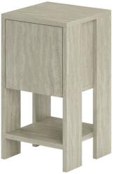  Hanah Home Nightstand Travertine Ema - Travertine