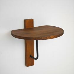  Hanah Home Fali polc Chesnut Black Reve - Gesztenye, Fekete